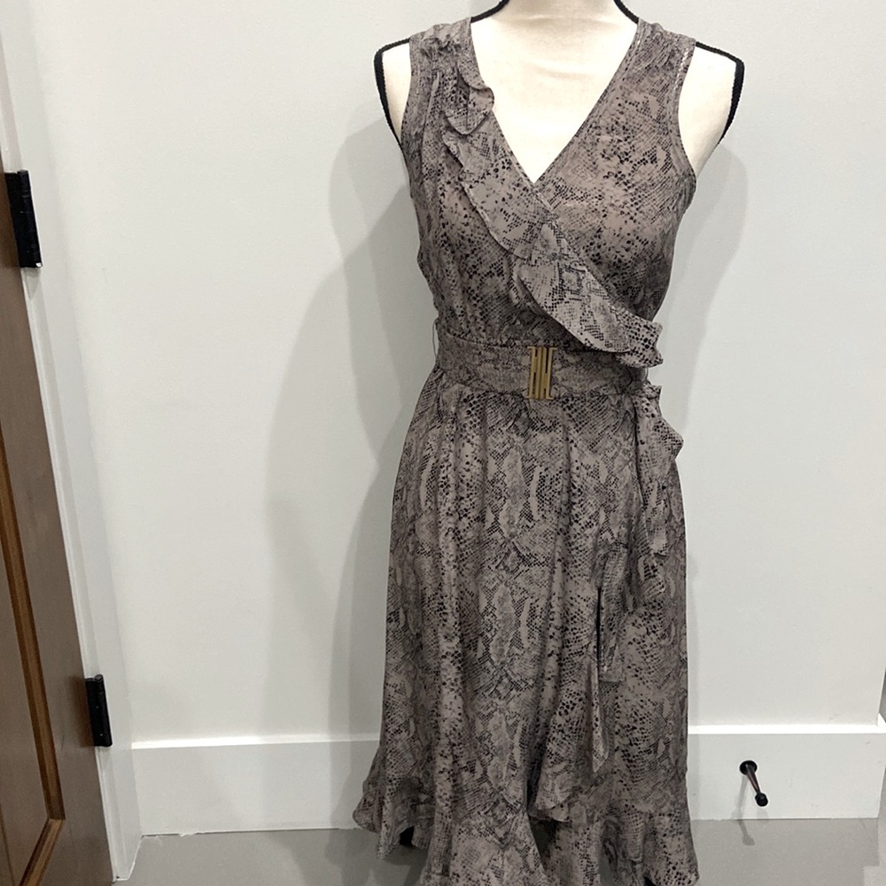 Rebecca Taylor snake print dress